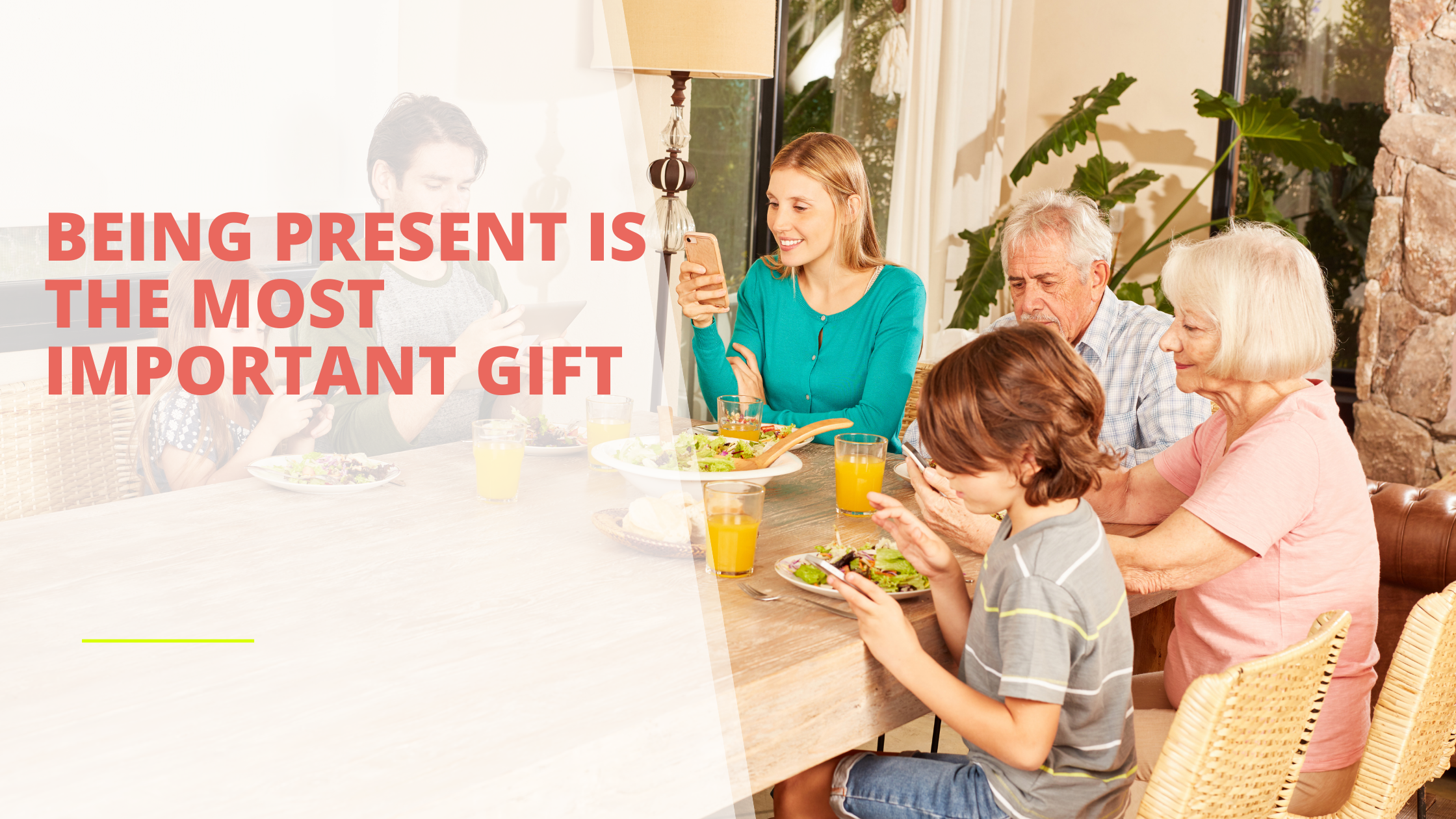 Being present is the most important gift