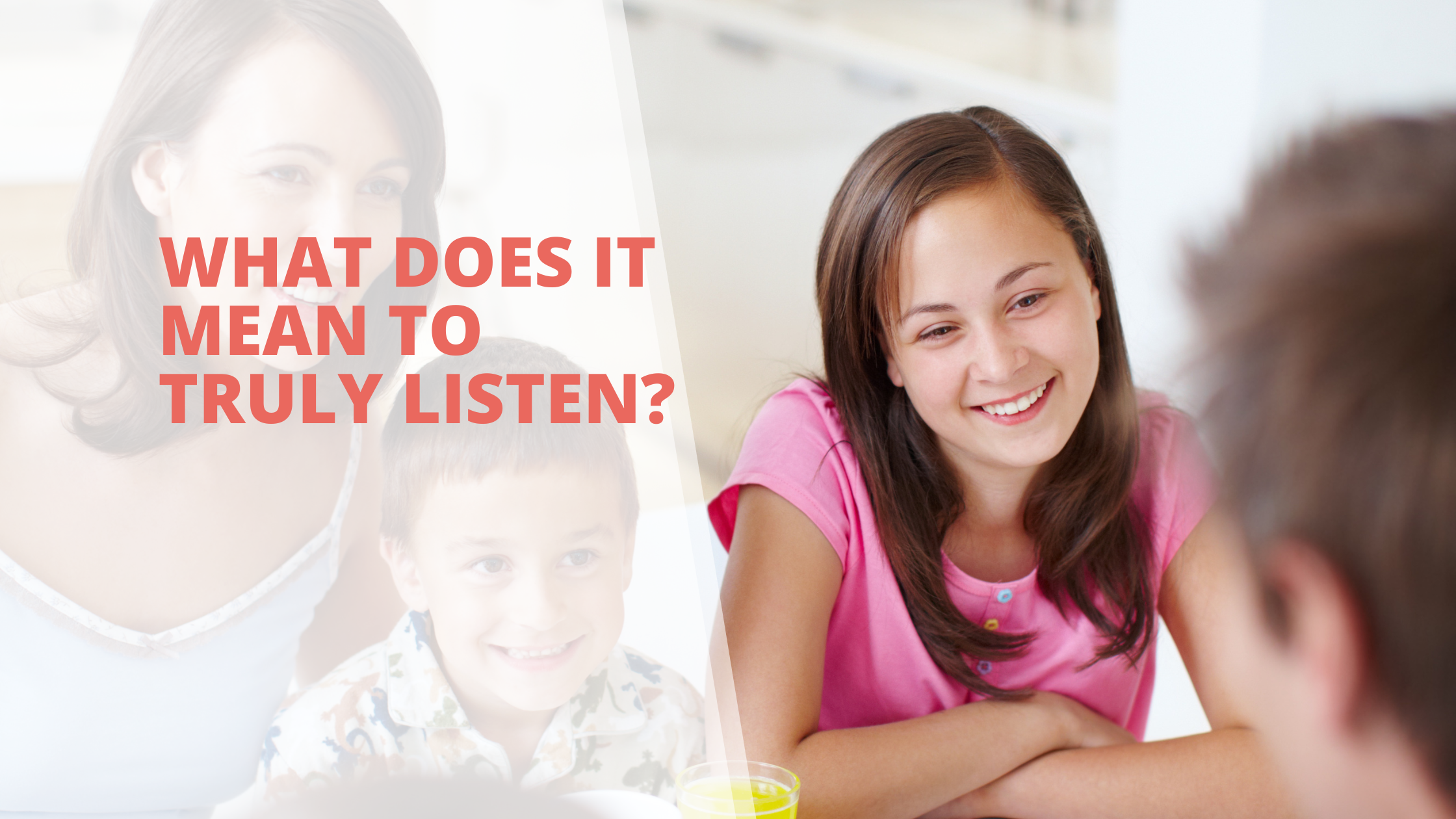 What does it mean to truly listen?